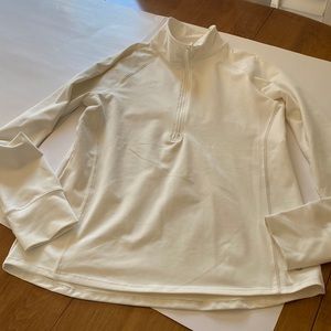 Layer 8 3/4 zip athletic too